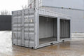 Contenedor de Almacenamiento de 20 Pies Con Puertas Enrollables
