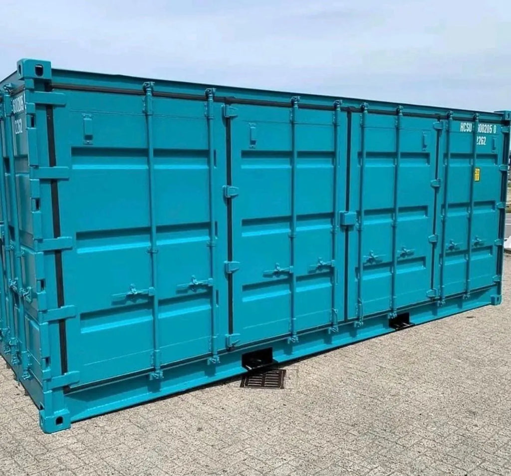CONTENEDOR MARÍTIMO DE 20 PIES NUEVO CON PUERTAS LATERALES