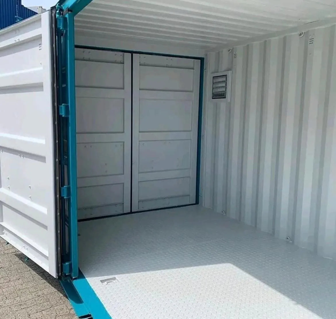 CONTENEDOR MARÍTIMO DE 20 PIES NUEVO CON PUERTAS LATERALES