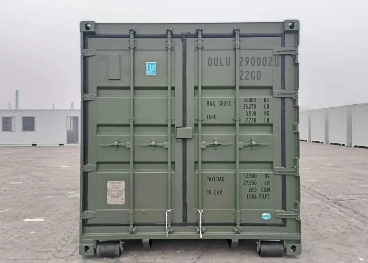 CONTENEDOR MARÍTIMO DE 30 PIES CON PUERTAS LATERALES