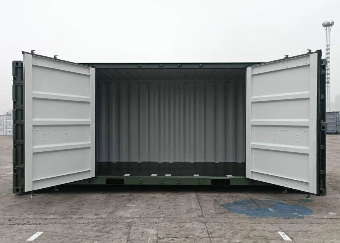 CONTENEDOR MARÍTIMO DE 30 PIES CON PUERTAS LATERALES