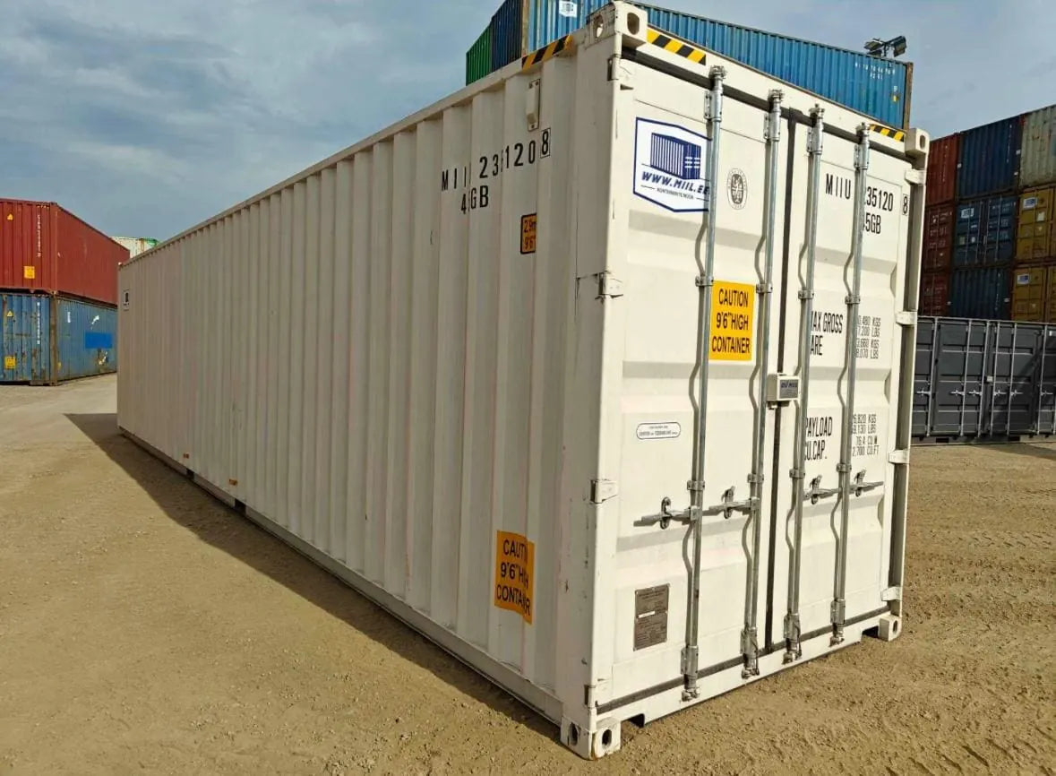 CONTENEDOR MARÍTIMO DE 40 PIES HIGH CUBE SEMINUEVO