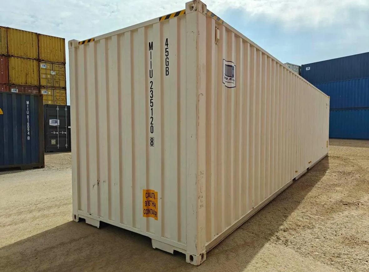 CONTENEDOR MARÍTIMO DE 40 PIES HIGH CUBE SEMINUEVO