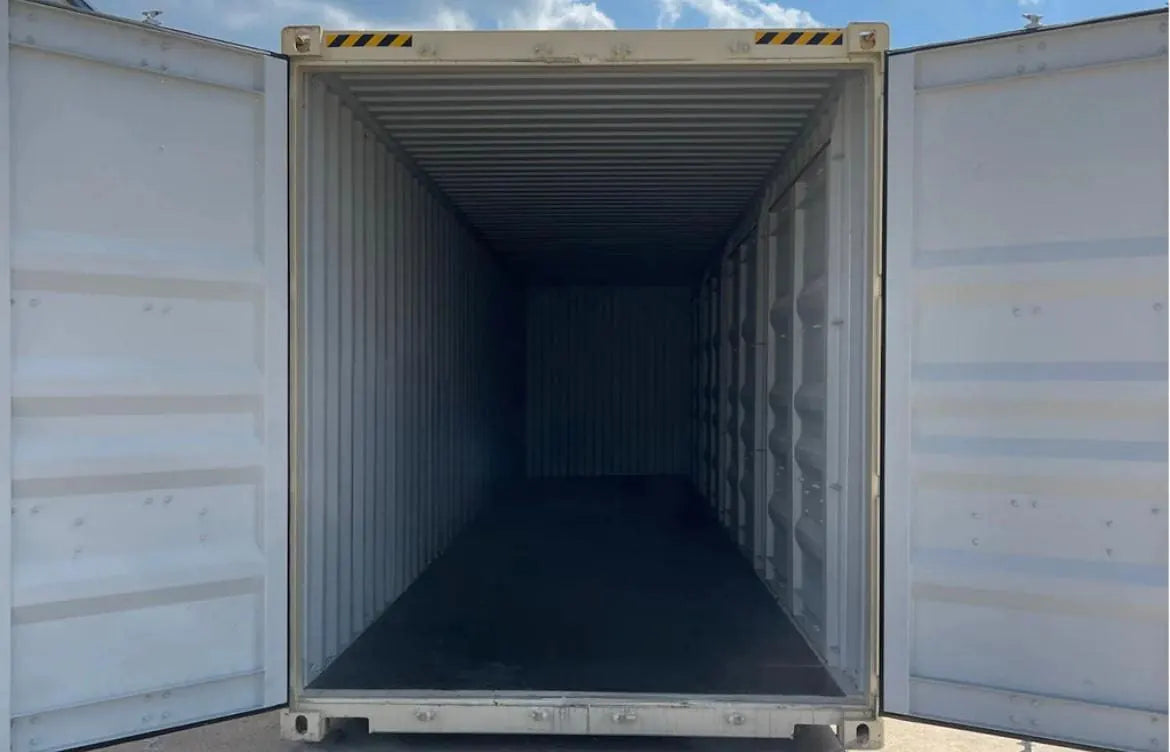 CONTENEDOR MARÍTIMO DE 40 PIES NUEVO HIGH CUBE Y CON PUERTAS LATERALES