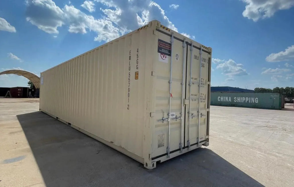 CONTENEDOR MARÍTIMO DE 40 PIES NUEVO HIGH CUBE Y CON PUERTAS LATERALES