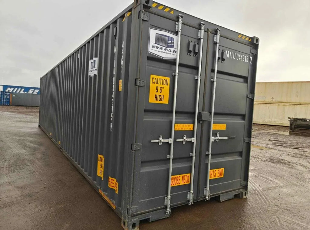 CONTENEDOR MARÍTIMO DE 40 PIES SEMINUEVO PUERTAS LATERALES