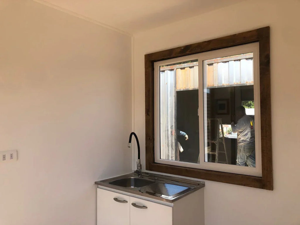 Cabaña 6×2,5mt / 1 Habitación